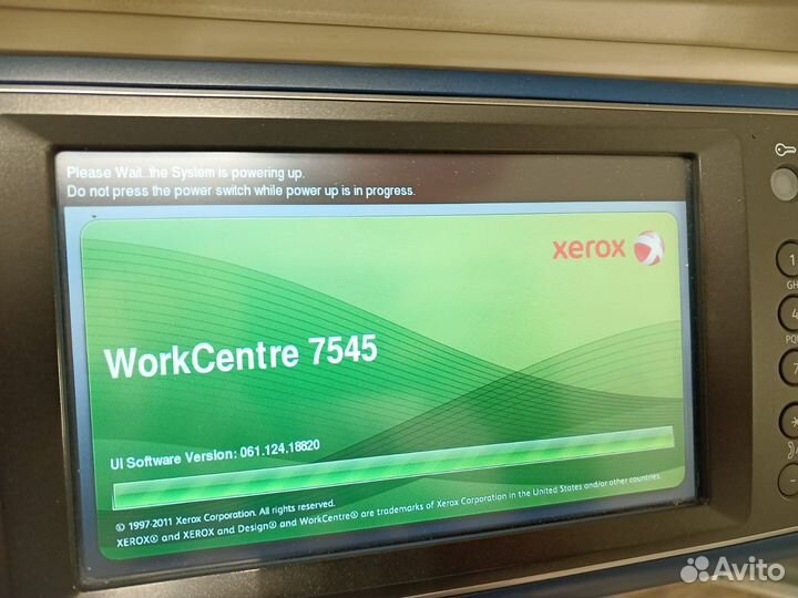 SRa3+ цветной лазерный 3 в одном Xerox 7545