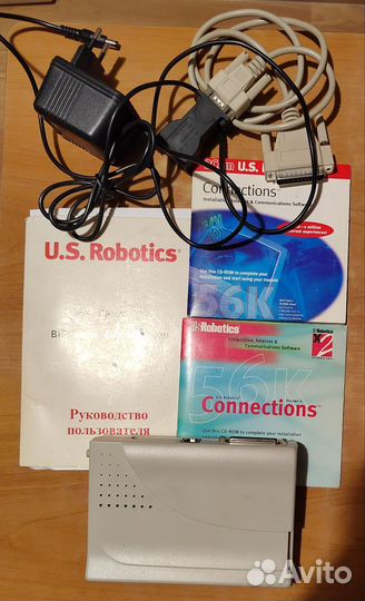 56к Faxmodem Внешний факс-модем