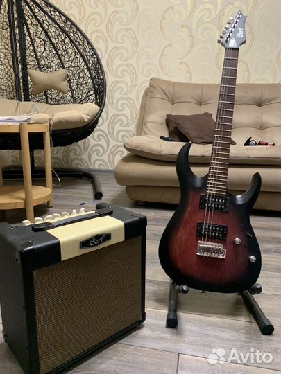 Электрогитара с комбиком