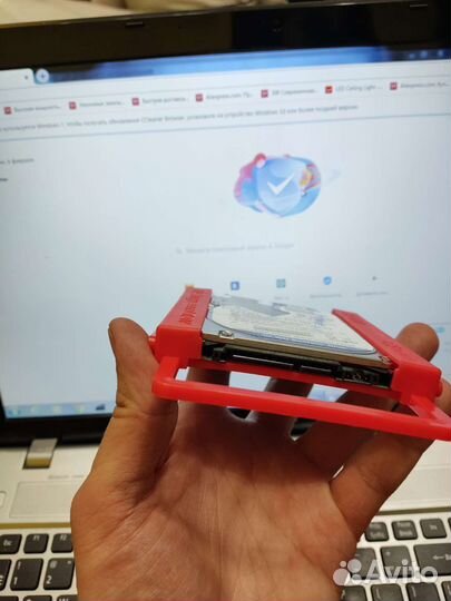 Адаптер - переходник для HDD с 2.5 на 3.5 дюйма