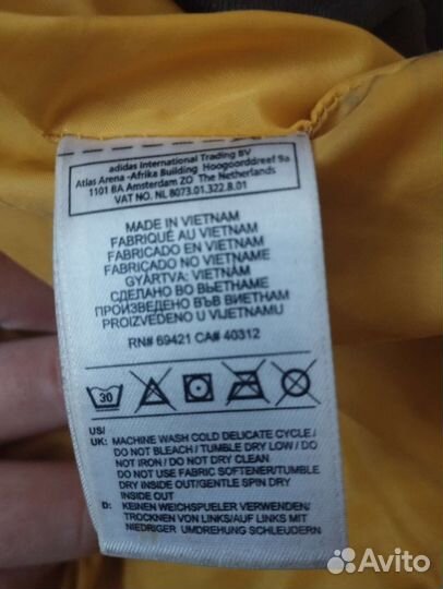 Парка Reebok оригинал