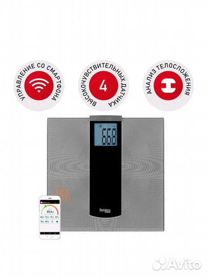 Весы напольные электронные redmond