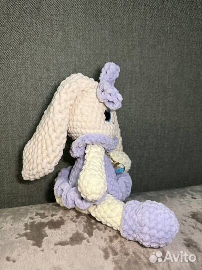 Мягкая игрушка заяц ручной работы