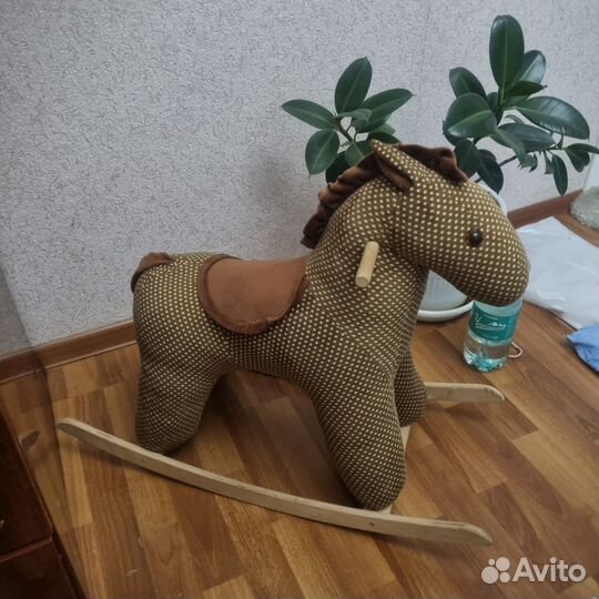 Детская каталка качалка лошадь