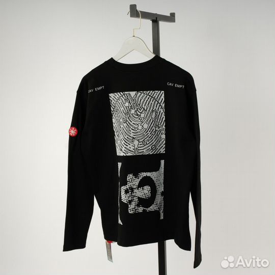 Лонгслив abstrakt cav empt черный