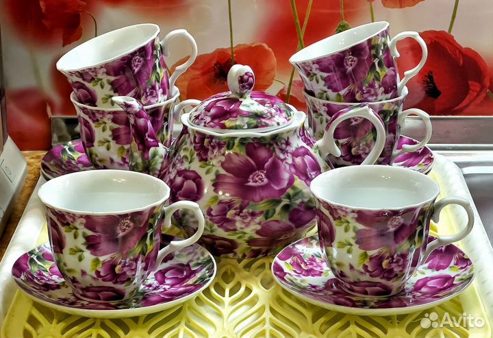 Чайный сервиз 6 персон