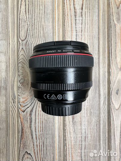 Объектив Canon EF 50mm 1:1.2 L USM