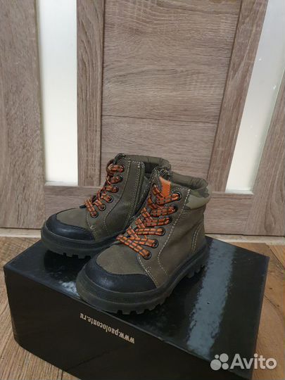 Ботинки демисезонные для мальчика 25 размер
