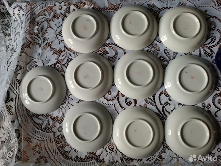 Чайные тройки лфз кобальт