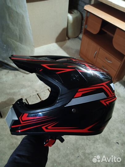 Шлем для питбайка