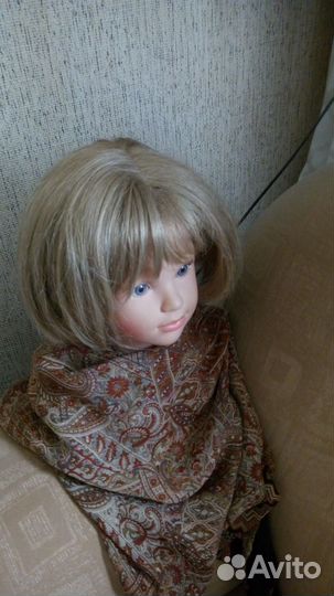 Парик блонд каре