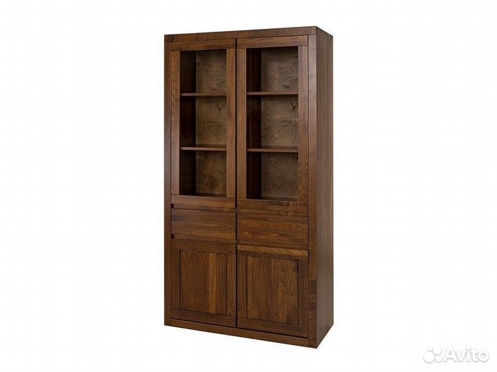 Шкаф серия Вип книжный из натурального дерева