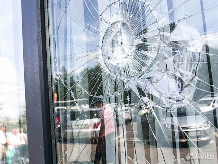 Ремонт окон, стеклопакет Эконом RAL3316