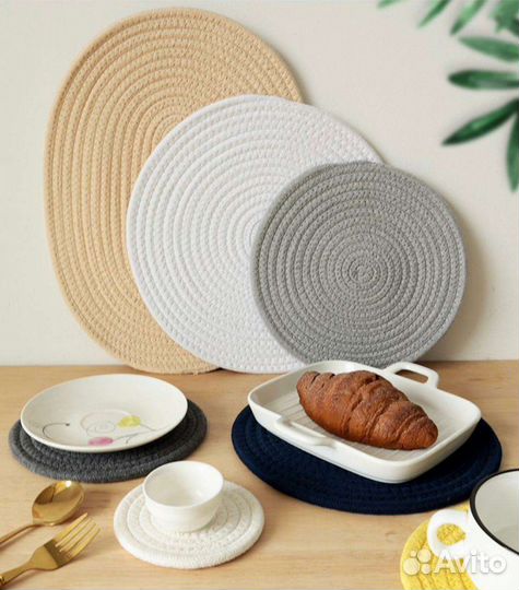 Салфетки подставки под тарелку