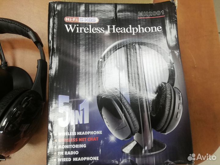 Беспроводные наушники новые