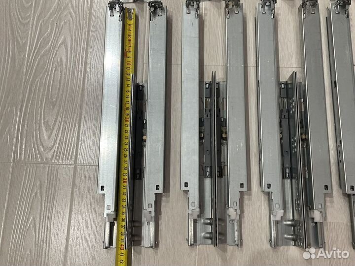 Направляющие без доводчиков блюм 400 мм