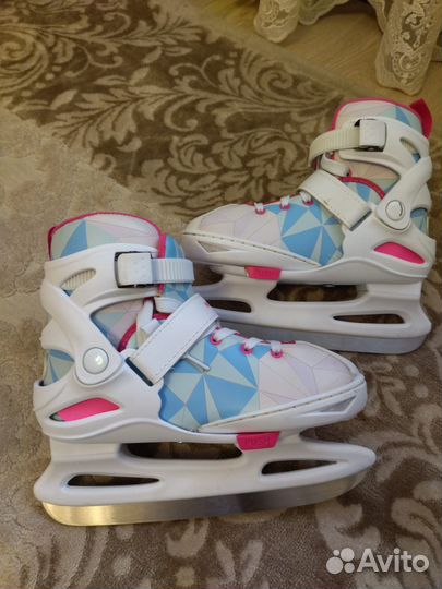 Коньки раздвижные для девочки 31-36