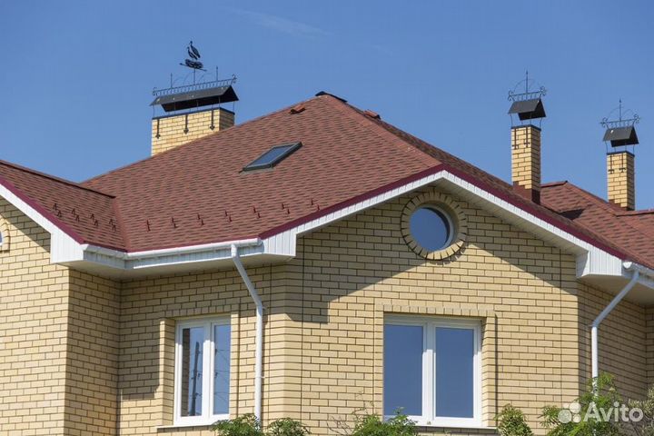 Гибкая черепица Оптима Красный 3 м2 Shinglas
