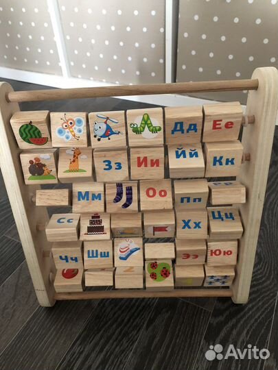 Деревянные развивающие игрушки