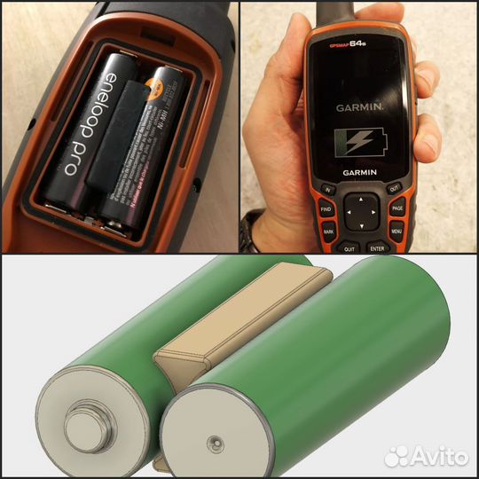 Адаптер для зарядки аккумулятора Garmin