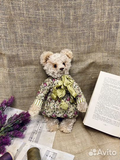 Мишка-тедди ручной работы