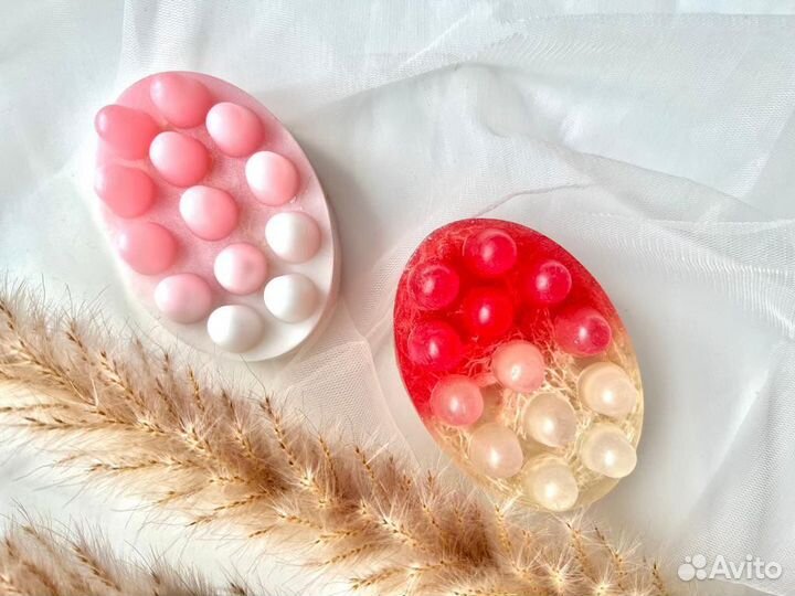 Массажное мыло с люфой