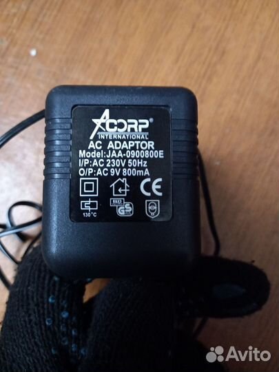 Блок питания (сетевой адаптер) 9в