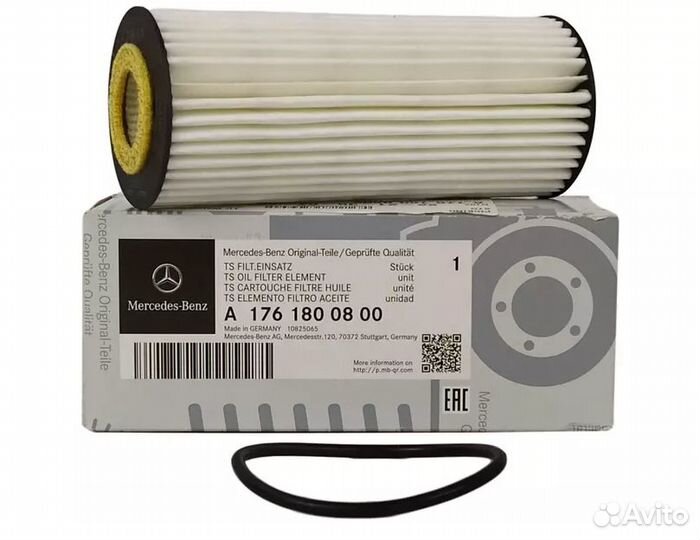 Картридж фильтра масляного A 176 180 08 00 merc