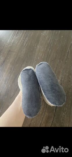 Пинетки детские овчина