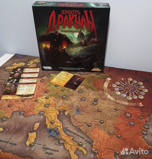 Настольная игра ярость дракулы