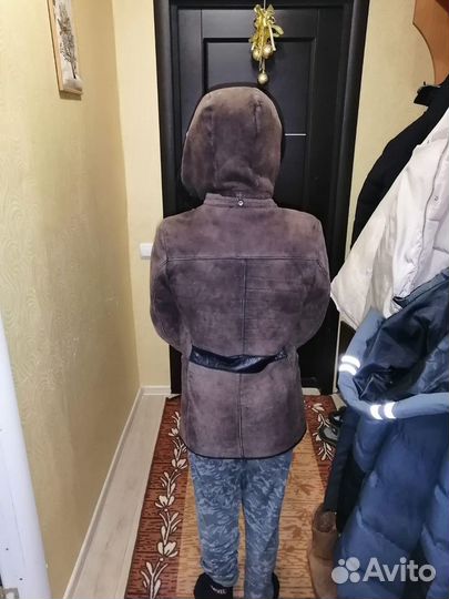Детская дубленка