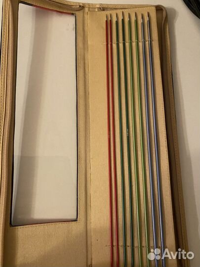 Набор прямых спиц Zing 25 см