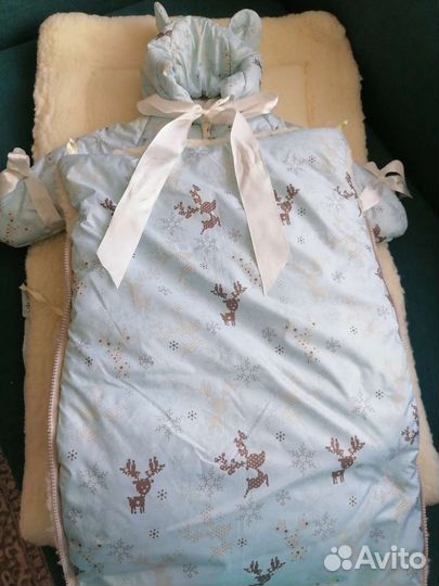 Конверт на выписку зимний