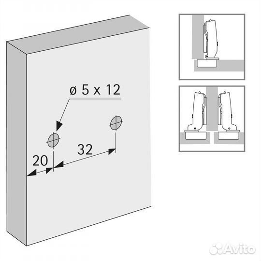 Монтажная планка линейная System 8099, L20, D3, ев