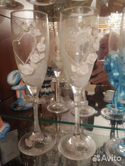 Свадебные бокалы