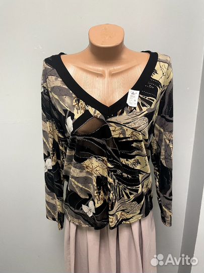 Блуза из вискозы, 58