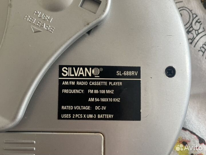 Silvano AM/FM Радио кассета плеер