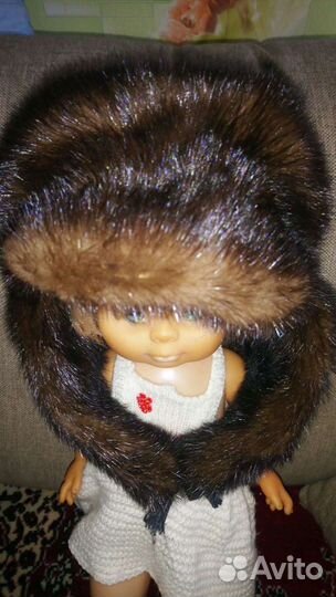 Норковая шапка мужская, 58