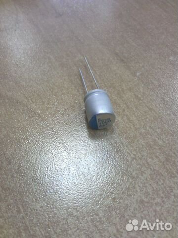 Конденсатор с органическим полимером 1000мкф 6.3в