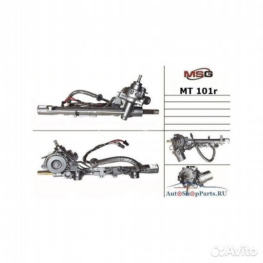 Рулевая рейка с эур lancer x