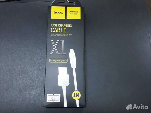 Кабель hoco X1 белый