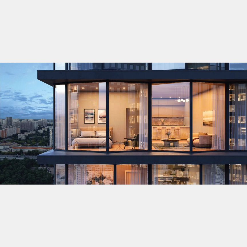 3-к. квартира, 80,1 м², 2/39 эт.