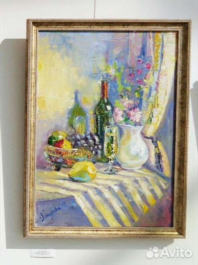 Картина маслом на холсте натюрморт