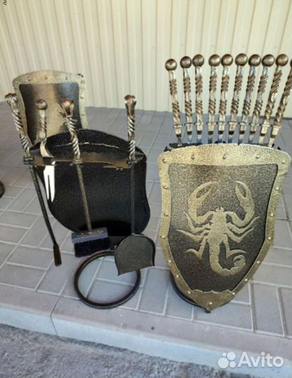 Щит подарочный/ подставка под шампуры