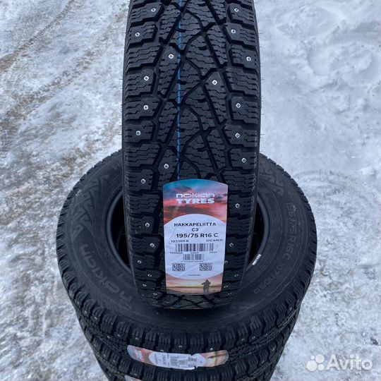 Nokian Tyres Hakkapeliitta C3 195/75 R16C