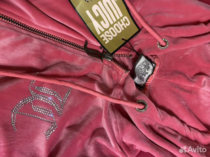 Велюровый спортивный костюм Juicy Couture