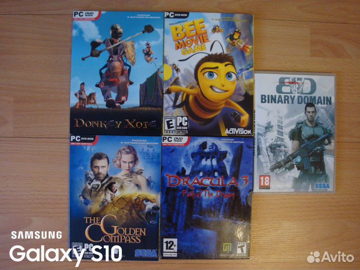 Компьютерные игры винтажные CD DVD диски пк новые