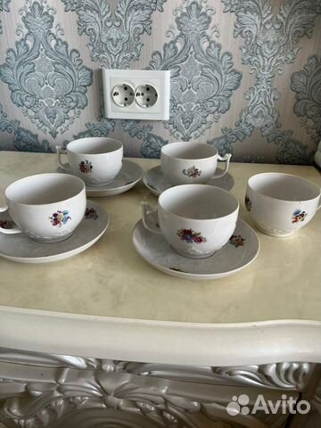 Старинные чайные пары вербилки