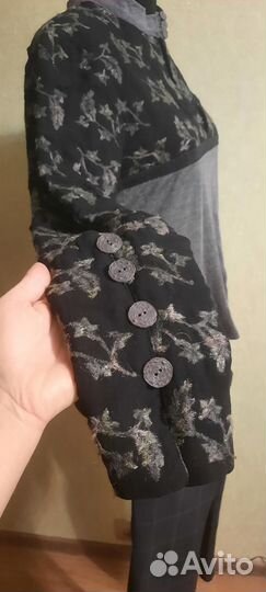 Оригинальная кофточка туника Enjoy Paris 44 размер