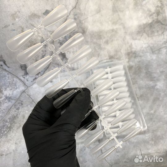 Гелевые типсы для наращивания ногтей